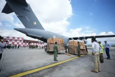 India delivers second 37.5-tonne flood relief consignment to Nepal