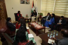 India reiterates two-State solution support in Palestine talks