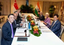 India-Singapore sign 2 MoUs, LoI on maritime, food safety, telecom at 4th Ministerial Roundtable