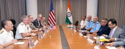 India-US defence talks: Rajesh Kumar Singh meets Admiral Paparo in New Delhi