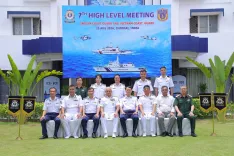 India-Vietnam Coast Guards hold 7th HLM in Chennai, joint drill on Aug 27