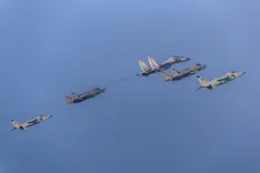 Did the Indian Air Force and UK Royal Navy Just Hold a Joint Exercise in the Indian Ocean?