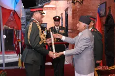 Indian Army Chief Dhiraj Seth gets honorary Nepali Army General rank in Kathmandu