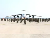 CINBAX-II: Indian Army's 120-strong contingent departs for Cambodia joint exercise