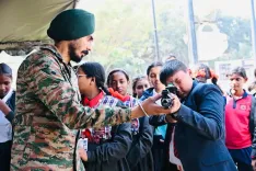 What Did the Indian Army Showcase During the 'Know Your Army' Campaign in Agartala?