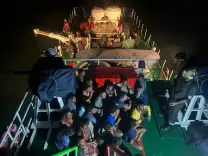 Indian Coast Guard detains Bangladeshi fishing vessel with 28 crew members