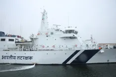 Did Indian Coast Guard Ship Sarthak Just Make History at Kuwait's Shuwaikh Port?