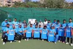 Indian Deaf Cricket Association unveil India’s jersey for T20 series against Dubai