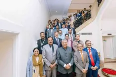 How Did the Indian Delegation Engage with the Diaspora in New York?