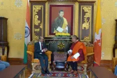 Indian envoy calls on Bhutan PM, appreciates support for strengthening ties 