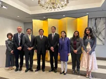 How are India's Ambassador and Yamanashi Vice Governor Strengthening Cooperation?