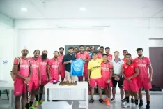 Indian men’s hockey team engage in a first-of-its-kind chess masterclass with Prachura P Padakannaya