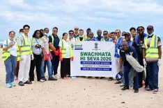 Indian mission in Ghana cleans Ananse Beach, backs 'Swachhata Hi Seva' 2026