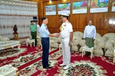 Admiral Tripathi meets Myanmar Defence Minister, bolsters regional security ties