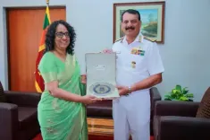 Indian Navy chief meets Sri Lankan PM, discusses deepening maritime security cooperation