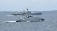 Indian Navy's First Training Squadron wraps Maldives engagement, PASSEX with MNDF Coast Guard