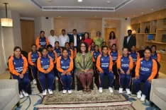 Did the Indian Women’s Cricket Team for the Blind Meet the Sri Lanka PM Before the Inaugural Women’s T20 WC?