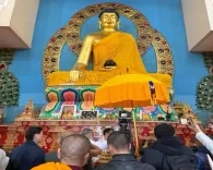 India’s sacred Buddha relics draw 50,000 devotees in Russia’s Kalmykia