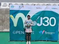 Did India's Srishti Kiran Win the ITF World Tennis Tour Juniors J30 Title in Mexico?
