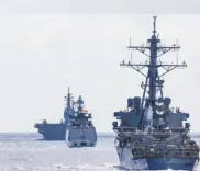 Did INS Sahyadri Take Part in the Sea Phase of Exercise Malabar?