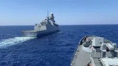 INS Trishul wraps Alexandria port call, conducts PASSEX with Egyptian Navy