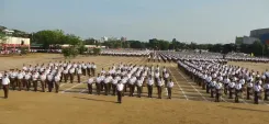 What is the inspiring saga of nation-building highlighted by HM Shah, Defence Minister Singh, and CM Yogi regarding the RSS?