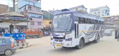 Imphal-Dimapur-Guwahati bus service runs smooth for second day on NH-2
