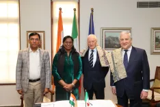 How Did IOA and the Italian National Olympic Committee Sign an MoU to Enhance Sports Cooperation?