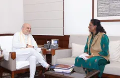 PT Usha briefs Amit Shah on CWG 2026 success, India's 2036 Olympics bid