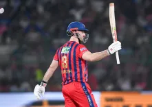 मिचेल मार्श 96 पर आउट, शतक से 4 रन दूर; LSG ने RR के सामने रखा 221 रनों का लक्ष्य — IPL 2026
