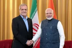 Iran's Pezeshkian hails Modi's role in regional peace in phone call