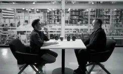 Is the viral teaser featuring Elon Musk on Nikhil Kamath's podcast generated by AI?