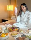 Is Ishita Dutta Enjoying a Short Getaway from Her Kids?