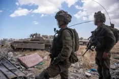 Did the Israeli military conduct around 20,900 attacks across the Middle East in 2025?