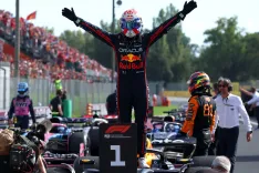Did Verstappen Secure Victory at the Italian GP While McLaren Celebrated a Double Podium?