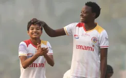 How did East Bengal dominate Kickstart FC in IWL 2026?