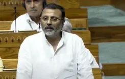 निशिकांत दुबे ने कांग्रेस पर लगाया बड़ा आरोप, बोले- '150 नेता थे रूस के एजेंट, मिलती थी फंडिंग'