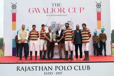 How Did the Jaipur Polo Team Secure Their Sixth Gwalior Cup Title?
