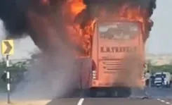 What Happened in the Jaisalmer Bus Fire? Over 15 Feared Dead