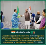 Jaishankar greets Zambia on 62nd Independence Day