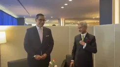 Jaishankar meets Cyprus FM Kombos at UNGA81