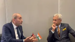 Jaishankar meets Jordan FM Safadi at UNGA 81 sidelines