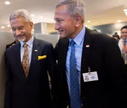 Jaishankar meets Singapore FM Vivian Balakrishnan at UNGA
