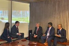 Jaishankar Meets UNRWA Chief on India's Aid Pledges