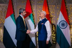 Jaishankar Welcomes UAE Deputy PM Sheikh Abdullah to Mumbai