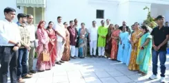 Jal Shakti Minister C.R. Paatil leads Shramdaan at Yamuna's Kalindi Kunj Ghat