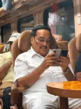 Jal Shakti Minister Paatil Engages Commuters on Surat-Mumbai Train