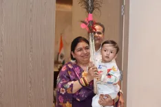 Jal Shakti Minister Paatil hosts Gheria dance at Surat home