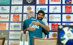 India vs Brazil historic clash: Ancelotti, Jamil share warm embrace before Salt Lake showdown