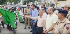 डोडा में 'हर घर तिरंगा' के तहत बाइक-ई-ऑटो रैली, डीसी कृष्ण लाल ने दिखाई हरी झंडी